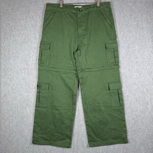 Anime Guru Pants Hunter X Hunter Gon Green 3XL Cargo Convertible Pants Zip Off